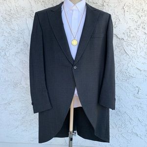 European style morning coat Charcoal Grey 46 long